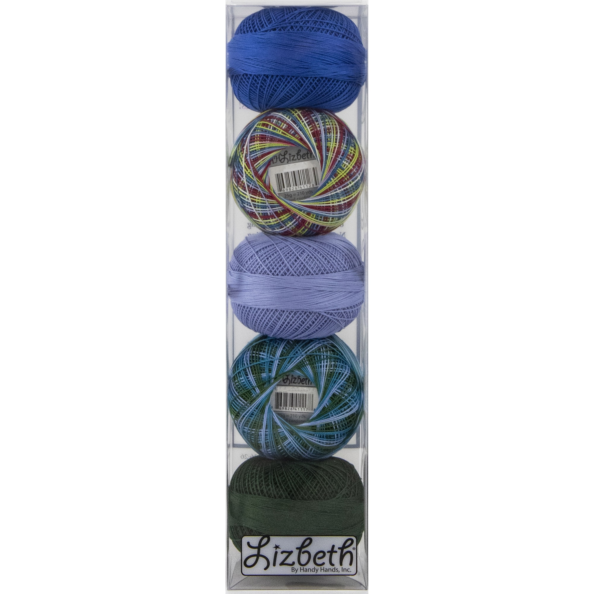 Handy Hands Lizbeth River Cordonnet Cotton Thread Pack, Size 10